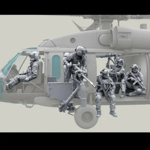 Cosmile 1/35 солдат из смолы Неокрашенная фигурка коллекционный набор моделей