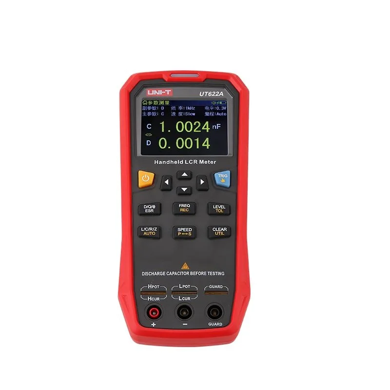 UNI T UT622A UT622C UT622E портативный цифровой измеритель иммитанса частота индуктивность