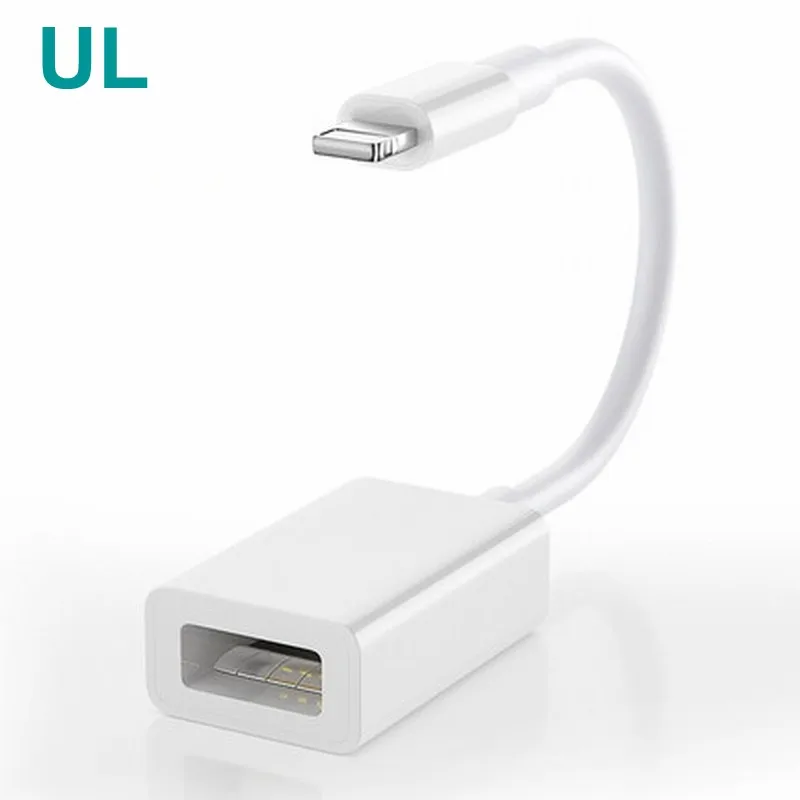 Standard Version Освещение USB OTG адаптер для Apple IOS 13 iPhone 11 XR X XS Max 8 7 6/iPad планшет держатель телефона Поддержка клавиатуры мышь U диск - Цвет: Standard Version
