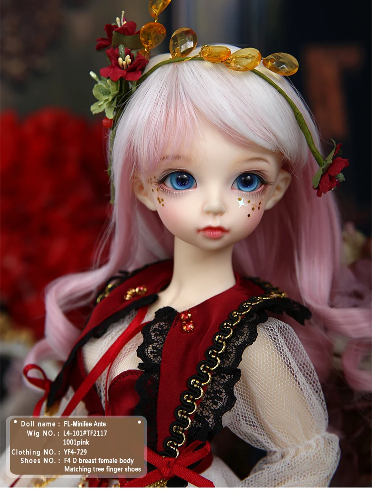 BJD куклы Волшебная страна Minifee кукла анте 1/4 Игрушки для девочек msd luts fairyline парики глаза голубая фея силиконовая смола мебель