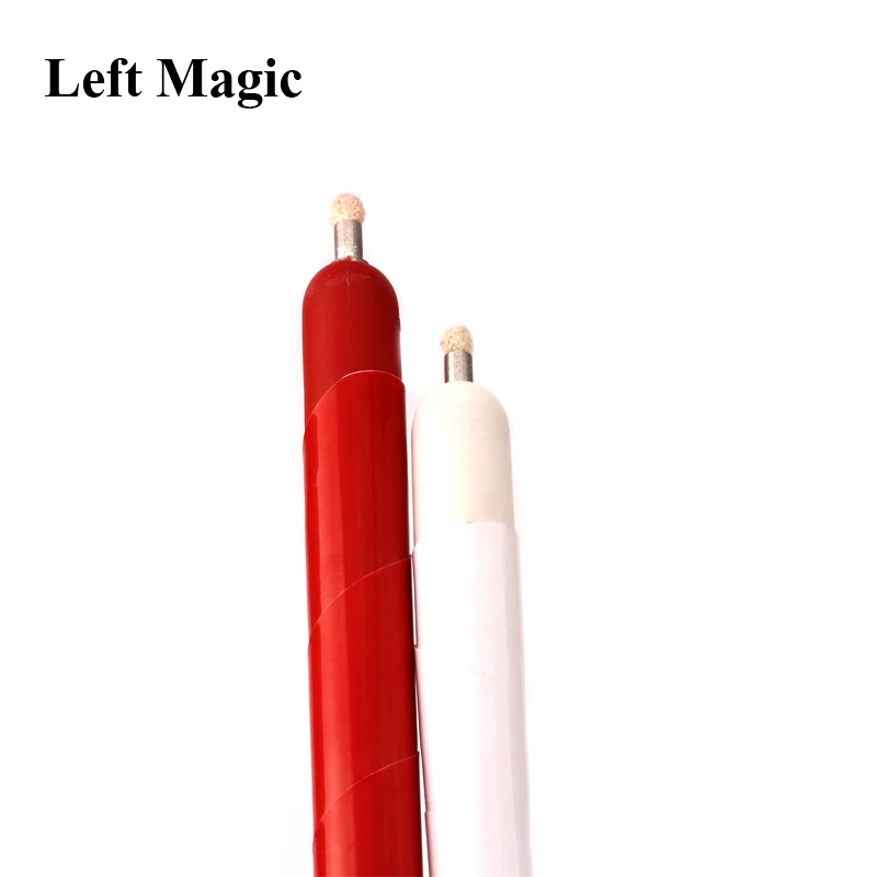 1 шт. появляющаяся свеча волшебные фокусы белый и красный волшебная свеча восковая сцена Магия огня Магия закрыть волшебный трюк реквизит