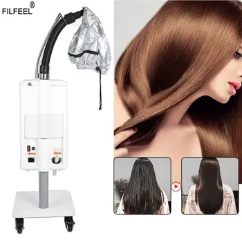 

Nano Hair Steamer Anion Hair Color Processor Stand Up Rolling Base Salon Spa Equipment Hairdressing Supplies