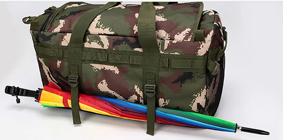 Camo Gym Sports Bag Men Waterproof Fitness Training Backpacks Multifunctional Travel Luggage Outdoor Sporting Tote For Male05