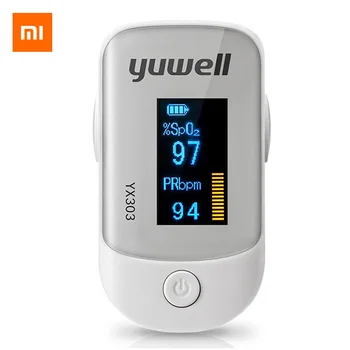 

Xiaomi Yuwell Oximeter OLED Screen Smart Digital Fingertip Pulse Oximeter Care High-speed Sensor Auto Power health monitor