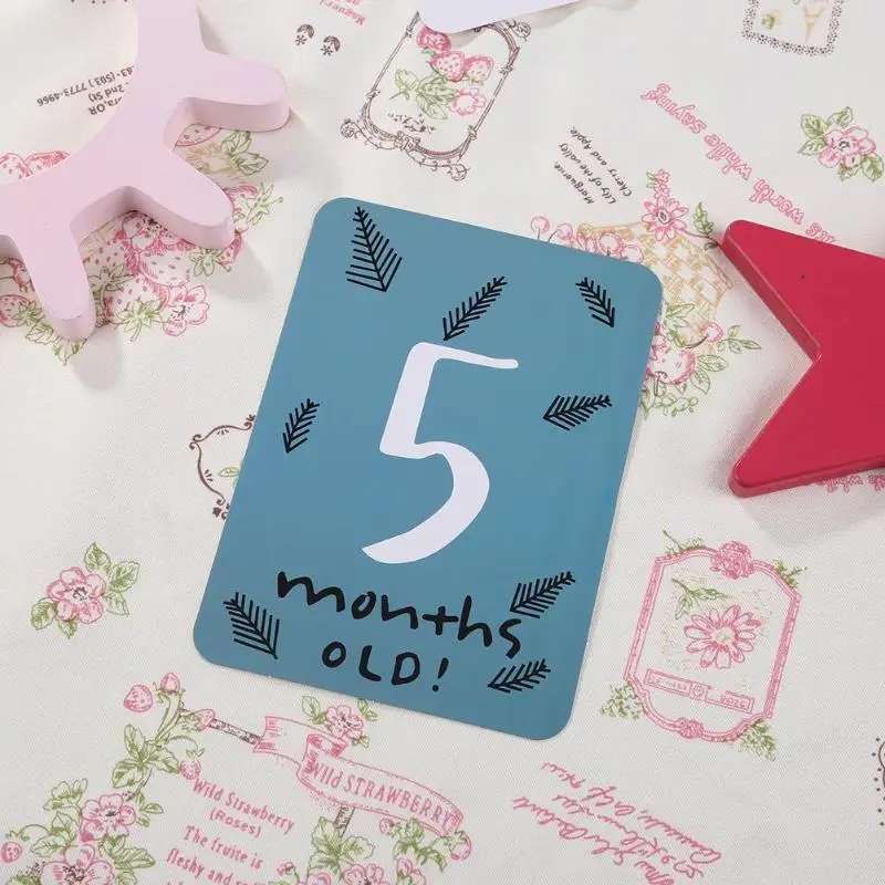 20 шт. памятные карты реквизит для ребенка рост веха месяц дни наклейки для детской фотографии памятные карты реквизит