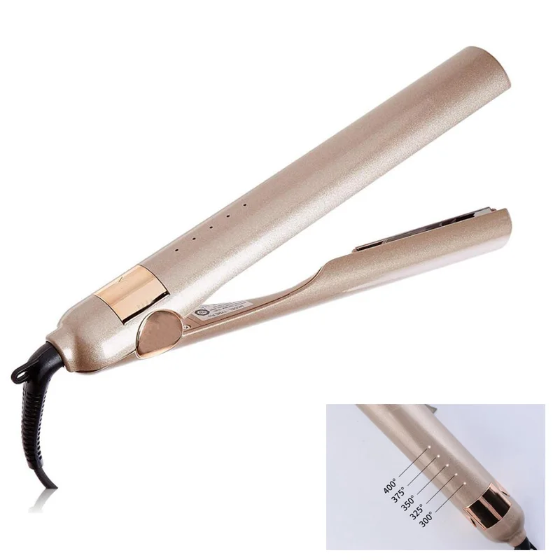 

Brand New 2019 Iron Pro 2- in -1 Hair Curler and Hair Straightener Flat Irons Electric Styling Tools US/UK/EU Plug 110V-240V