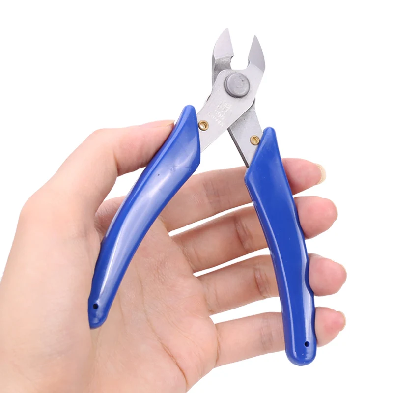 mini Wire Cable Cutters Cutting Flush Nipper Pliers Diagonal Pliers Hand  Tool FM