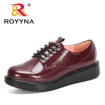

ROYYNA 2020 New Designers Popular Women Flats Shoes Female Breathable Casual Shoes Ladies Flats Loafers Office Working Footwear