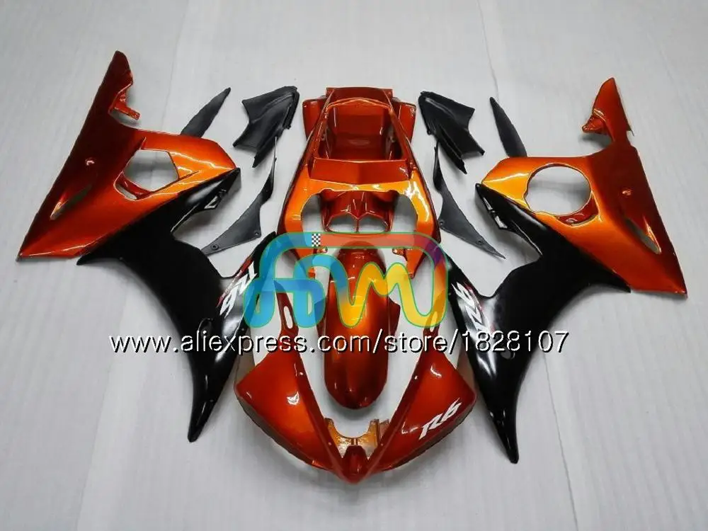 No. 21 Orange Зеленый серый горячее тело для YAMAHA YZF R6 S R6S 06-09 YZFR6S 06 07 08 09 52BS. 40 YZF600 YZF-600 YZF-R6S 2006 2007 2008 2009 обтекатели - Цвет: No. 21 Orange