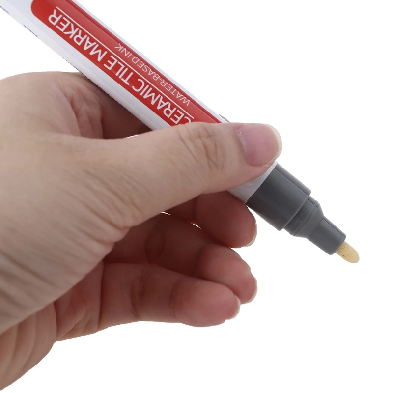 Tile Paint Marker Floor Paint Maker Grout Pen Tile Grout Colorant Non-toxic for All Types of Tiles