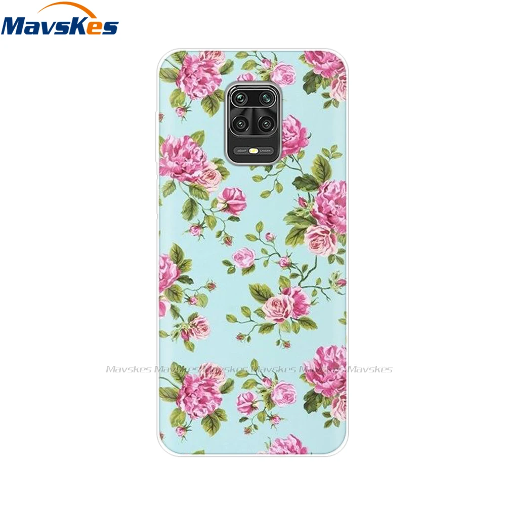 Phone Cases For Xiaomi Redmi Note 9S Case Soft TPU Silicone Protective Shell Back Cover For Redmi Note 9S 9 Pro Max Case Bumper xiaomi leather case case Cases For Xiaomi