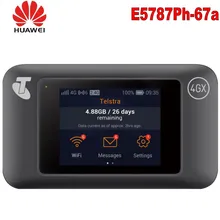 Лот из 10 шт. разблокированный huawei E5787 E5787Ph-67a Cat6 300 Мбит/с Мобильная точка доступа аккумулятор 3000 мАч LTE 4G портативный карманный wifi 360 p