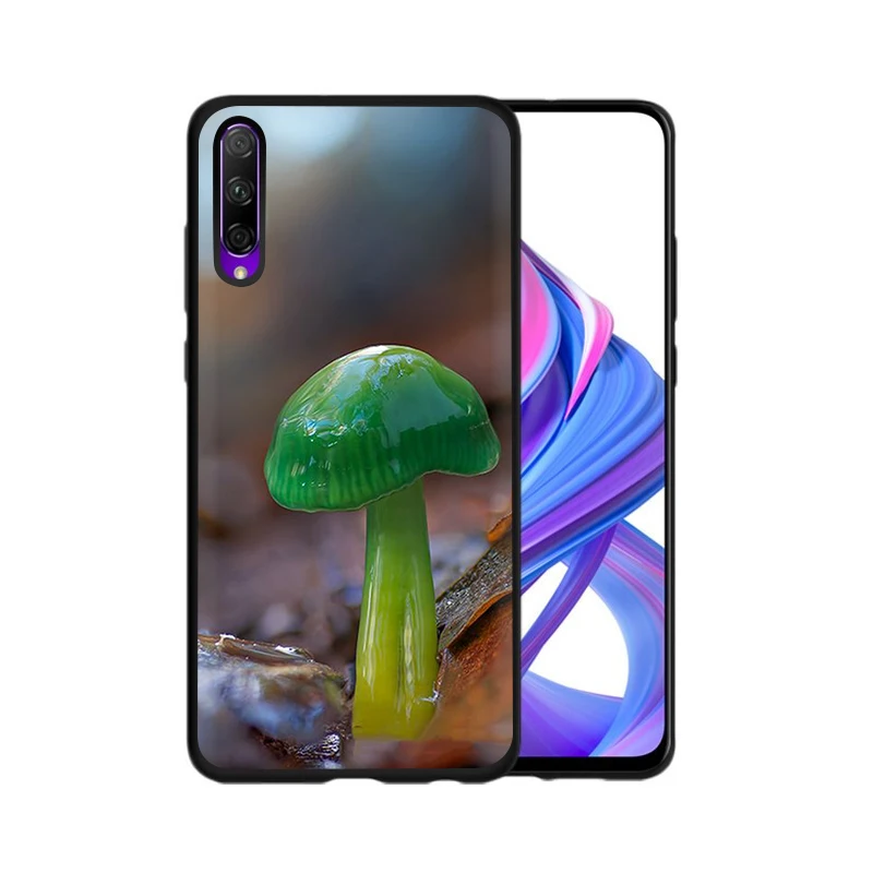 EWAU гриб силиконовый чехол для телефона для huawei Honor 6A 7A Pro 7C 7X 8X 8C 8 9 Примечание 10 Lite вид 20 9X Pro 8A 20S - Цвет: B1