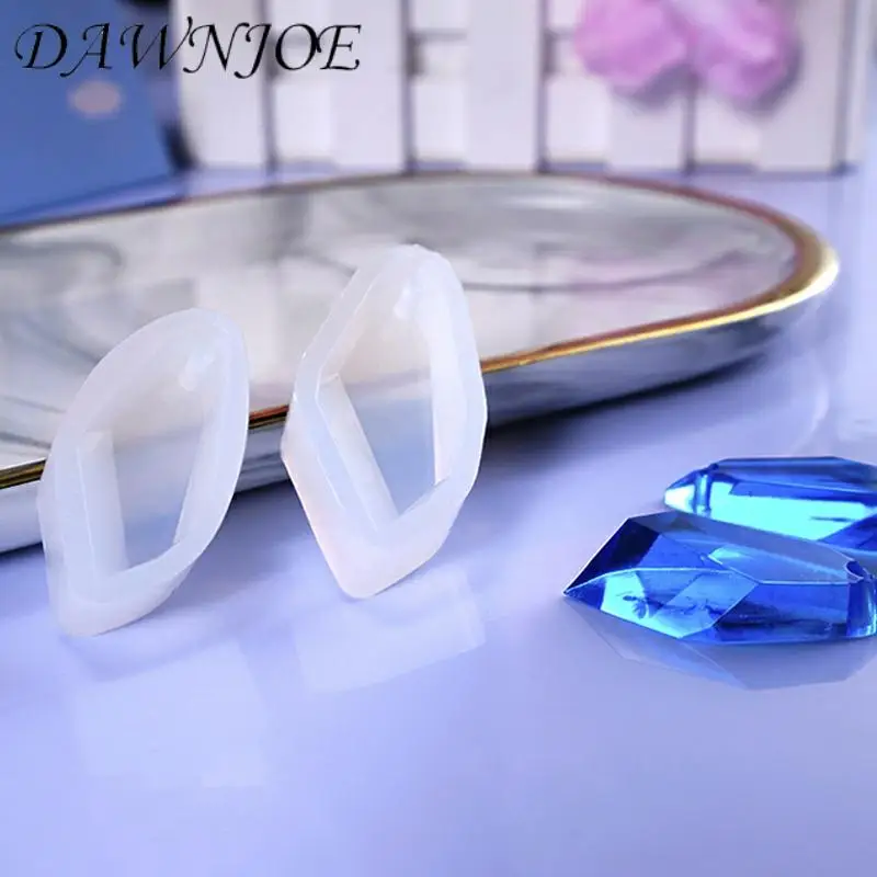 Handmade Resin Crystal Silicone Molds Pendant Charms DIY Jewelry Making Mold
