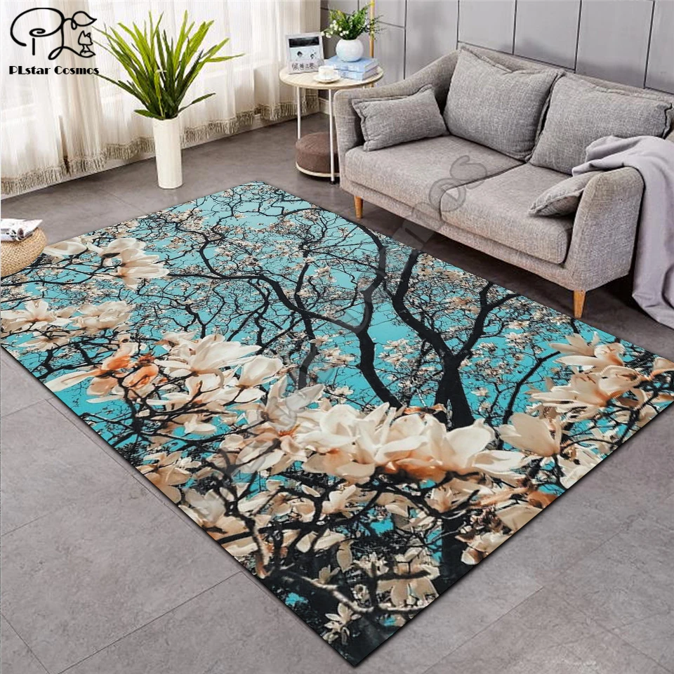 Европейский стиль, высокое качество, цветочный 3D ковер для гостиной ...