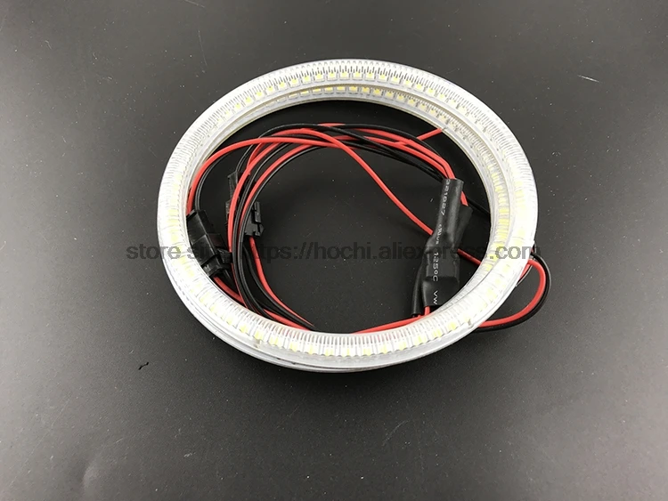 HochiTech ультра яркий SMD белый светодиодный ангельские глазки halo Кольцо Комплект дневного света DRL для Volvo XC60 с проектором