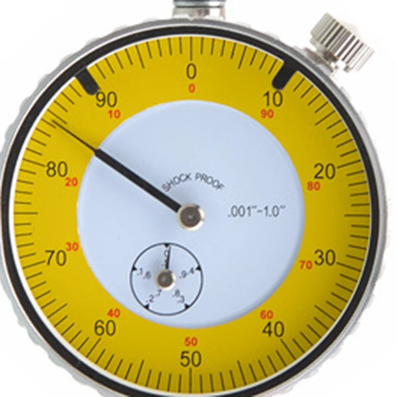 0.001-1.0 Inch High Accuracy Dial Test Indicator 55mm Dia.Precision Lever Gauge Meter Measuring Instrument Tools