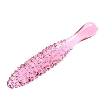 VETIRY Crystal Glass Anal Plug Butt Plug Dildo Vaginal Stimulation Sex Toys for Women Men Prostate Massager G-spot Anal Beads 6
