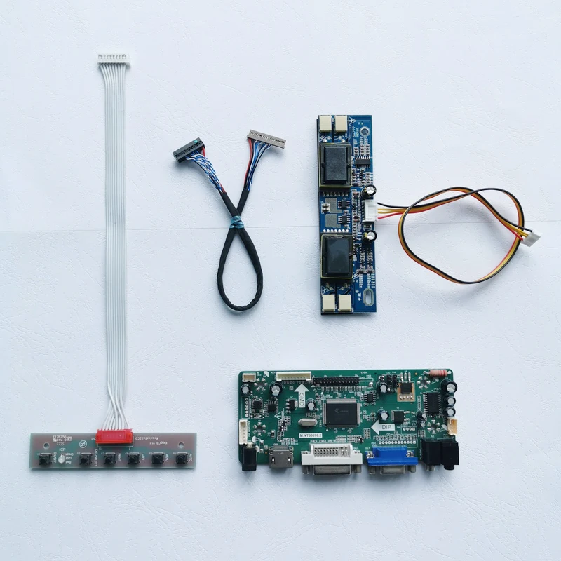 Плата контроллера для LT150X1 LTM150XH ЖК-панель LVDS 20-Pin 15 дюймов 1024*768 4CCFL инвертор VGA DVI