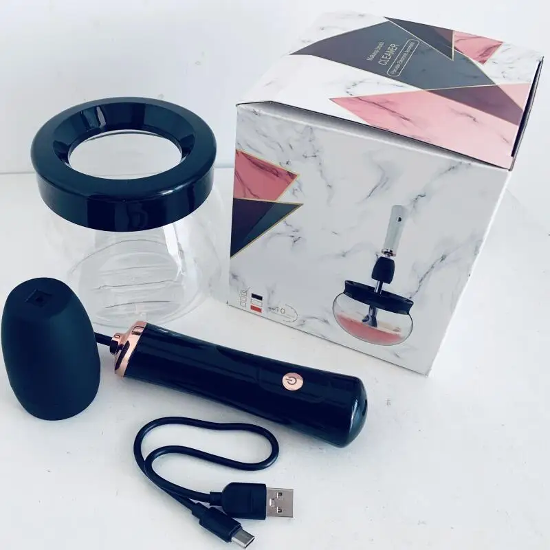 Fast Electric Makeup Brush Cleaner Silicon Washing and Drying Make up Brushes Cleaning Tools Machine | Красота и здоровье