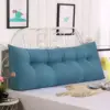 New Korean velvet pillow bedside cushion soft cushion single double bed headrest backrest soft bag long waist pillow 1