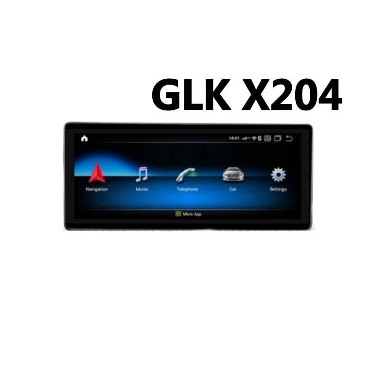 Для Mercedes Benz MB GLK Class GLK200 GLK220 X204 2013 CarPlay Автомобильный мультимедийный плеер gps аудио Радио Навигация - Цвет: Benz-X204