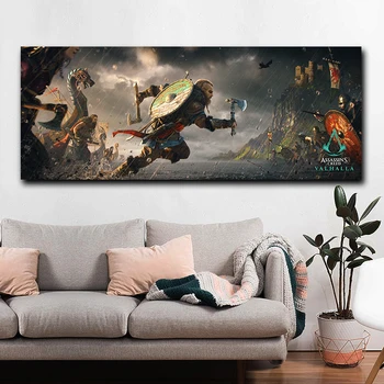 

Assassins Creed Valhalla The Poster Decoration Painting Of On HD Canvas Canvas Painting Art Posters And Prints