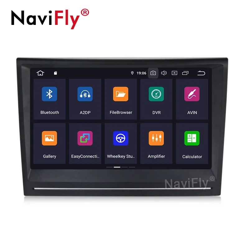 Excellent NaviFly IPS DSP Touch Screen Android 9.0 Car Multimedia Player for Porsche/911/997/Cayman/Boxster Car GPS Navigation 2GB RAM BT 1