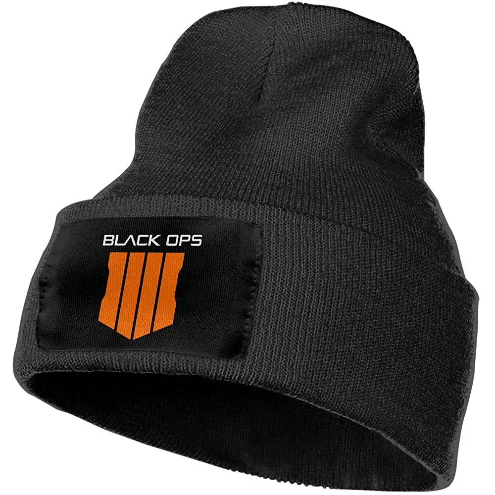 Унисекс Зимние шапки вызова, черный Ops 4 Duty Skull cap s вязаная шапка шапочка для мужчин/Wo мужчин s