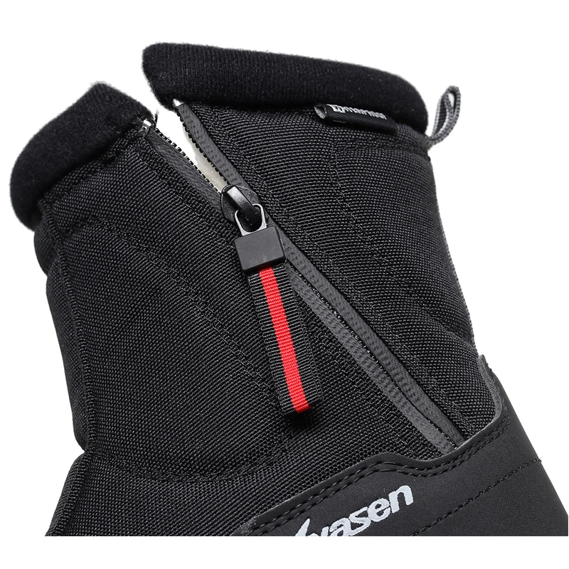 Winter New Thick Couple Snow Boots Plus Mens Warm Side Zipper Outdoor Casual Short Boots Cold Resistance Men Cotton Shoes