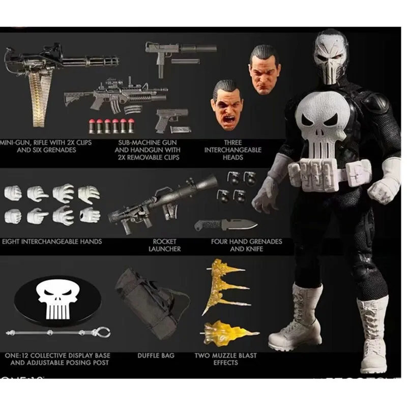 

6inch One:12 Collective The Punisher Special Action Figures Version Action Toy Gift