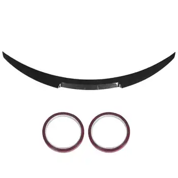 

universal wing rear spoiler For Style Trunk Lid Spoiler Carbon Fiber Look Fit for Benz CClass W205