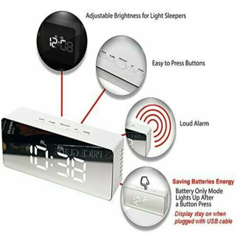 Led Alarm Clock (8)