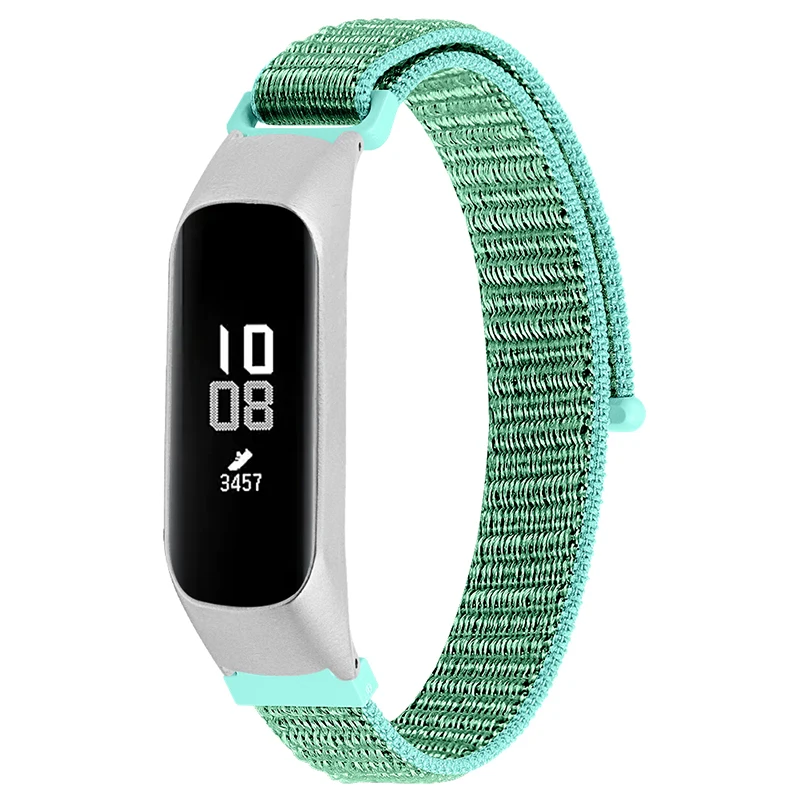 Нейлоновая петля ремешок для часов на замену Браслет для samsung Fit-E Watch XR649 - Цвет: turquoise