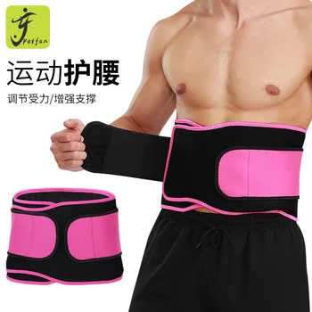 

Cross Border Hot Sales Sports Support Waist Support Four Seasons Fitness Waist Support Sport Girdle Double Bonded Pressurized Be