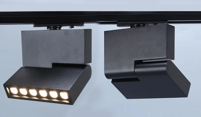 Museu de Arte de Alta Linha de Luz Ângulo Ajustável Levou Pista Museu Qualidade Cree 6w 12w Holofotes Exposição Nórdico 10pcs Luz 9 10pcs Ângulo Ajustável Levou Luz Pista Museu