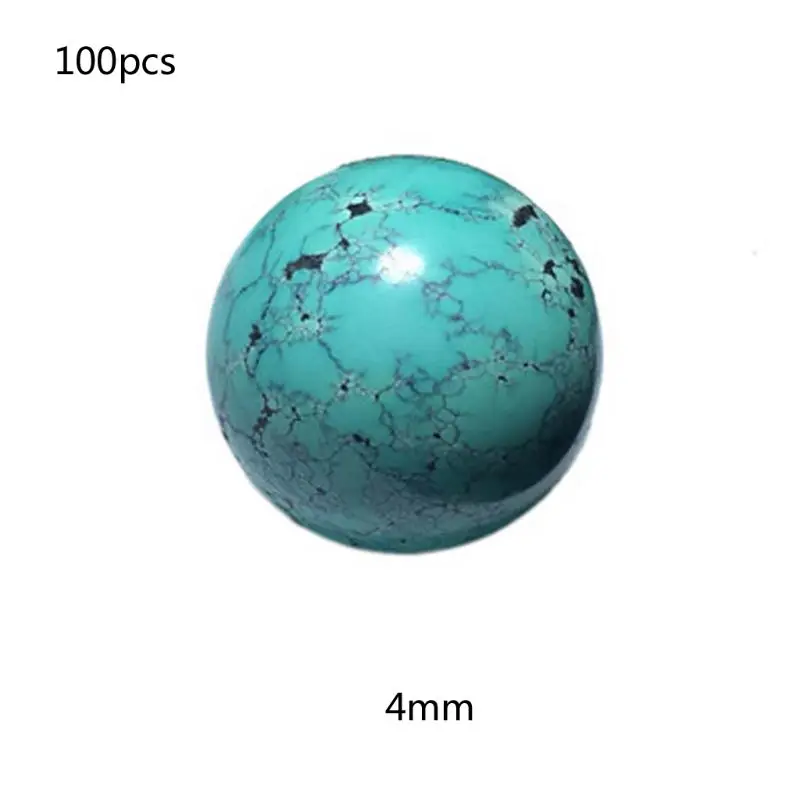 al por mayor Natural Prensado Turquesa piedra suelta forma de corazón 10mm Cabujón