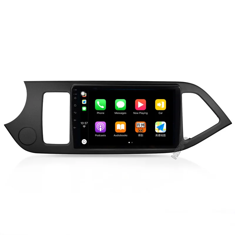Автомобильный мультимедийный DVD плеер 9 дюймов 4G LTE Android 10 0 для KIA PICANTO Morning 2011 2012 2013