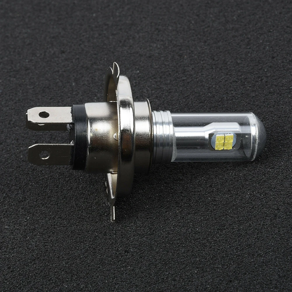 Мотоцикл Hi/Lo луч фары лампа H4/HS1 12V 40W 8-светодиодный COB 6500K белый