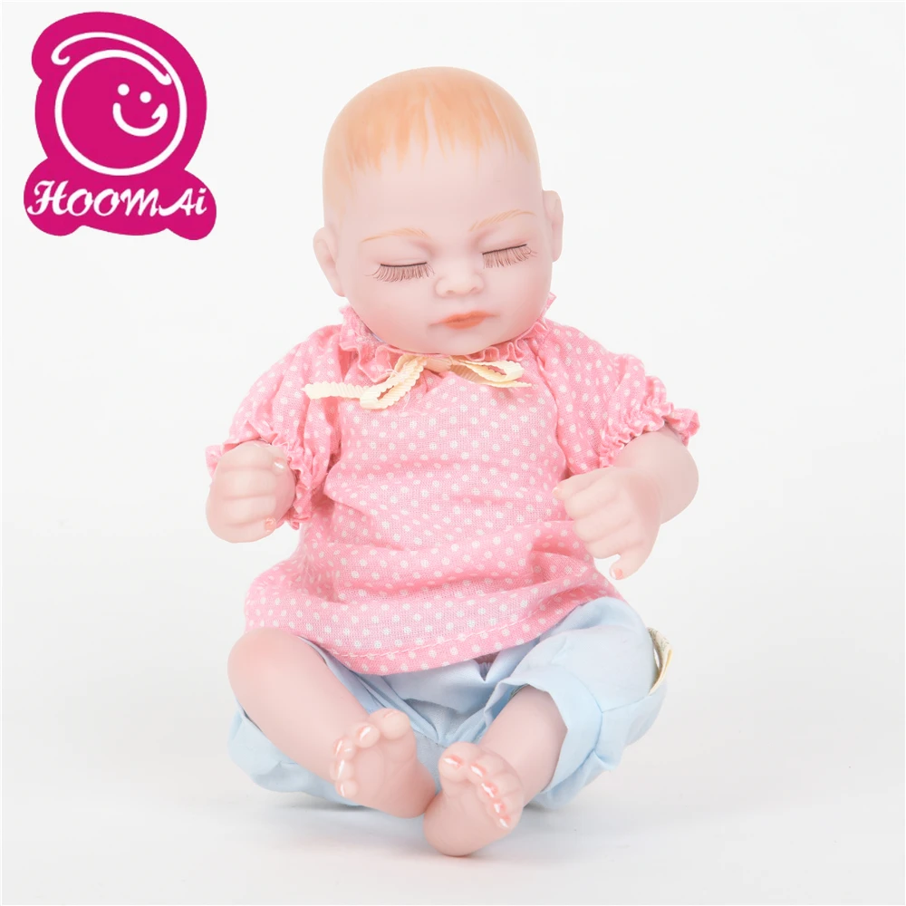 25 см прекрасная кукла Reborn Preemie Bebe 10 &quotполностью силиконовая для новорожденных