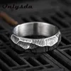 Charm 2021 Gothic Style Stainless Steel Geometry Aneis Men Wedding & Couple Rings Womens Band Jewelry Gift Anel 2