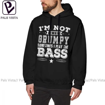 

Bass Guitar Hoodie Bass Player I M Not Always Grumpy Sometimes I Play The Bass Hoodies Cotton Loose Pullover Hoodie