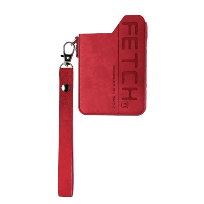 SMOK мини кожаный чехол-крышка испаритель аксессуары для электронной сигареты для SMOK - Цвет: Red