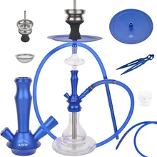 Алюминиевый арабский кальян стеклянный кальян bubbler чаша-держатель курительная трубка водопровод портативный silcon кальян набор складной курительная трубка