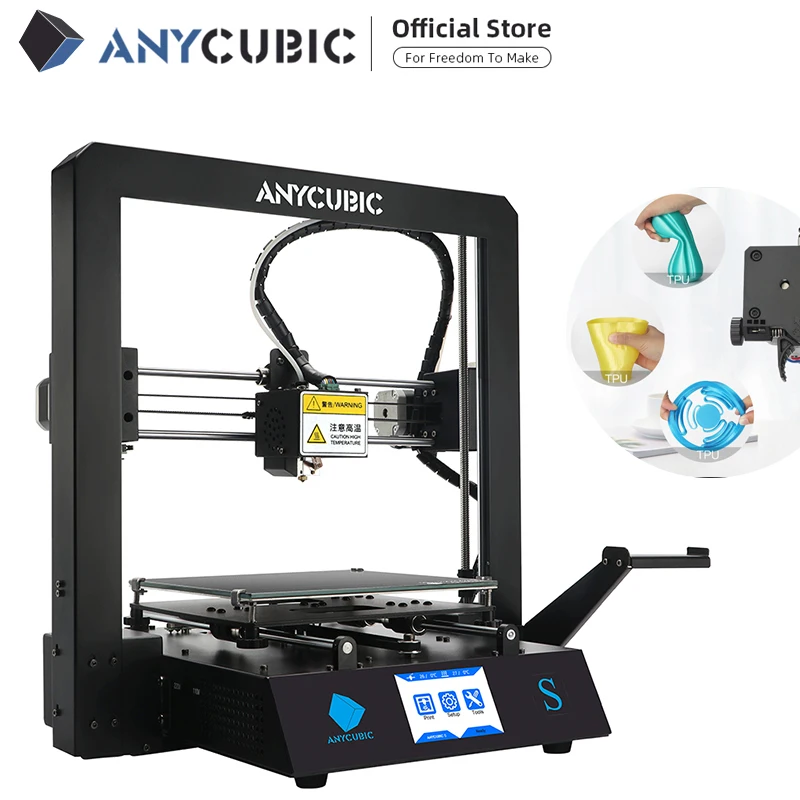 Anycubic 3d Printer Mega S DIY Kit TFT Touch Screen High Precision Print PLA 3D Printing 1.75mm fila