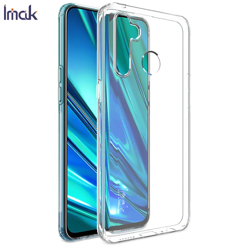 Imak Прозрачный мягкий кремний чехол UX5 для OPPO Realme5 Pro Realme Q | Мобильные телефоны и
