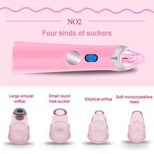 Пылесос для удаления черных пор Электрический Очиститель пор для лица USB Перезаряжаемый Женский Мужской YUF99