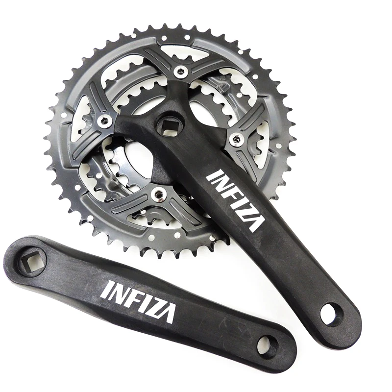 8/9 скоростей MTB Crankset 26/36/48T набор кривошипов для велосипеда 170 мм алюминиевый сплав