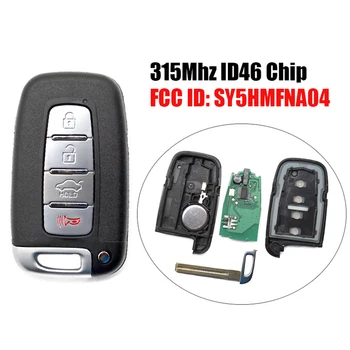 

HY0140C Smart car key 4button 315Mhz SY5HMFNA04 ID46/PCF7952 Chip keyless remote for Hyundai Elantra Sonata Azera Genesis