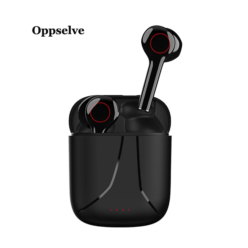 TWS Bluetooth 5 0 Earphones Oppselve Wireless Headphones Touch Control Sport Headset Earphone For Phone iPhone 7 X Xiaomi Huawei